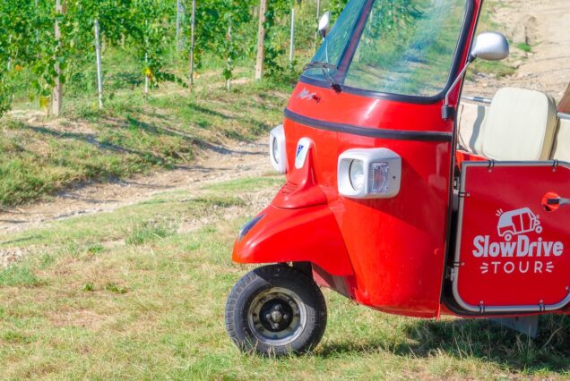 Su e giù per la Langa del Barolo in Ape Calessino