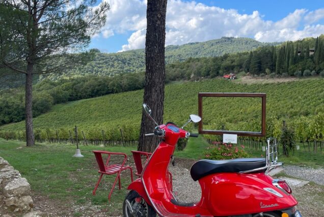 Alla scoperta del Chianti in Vespa